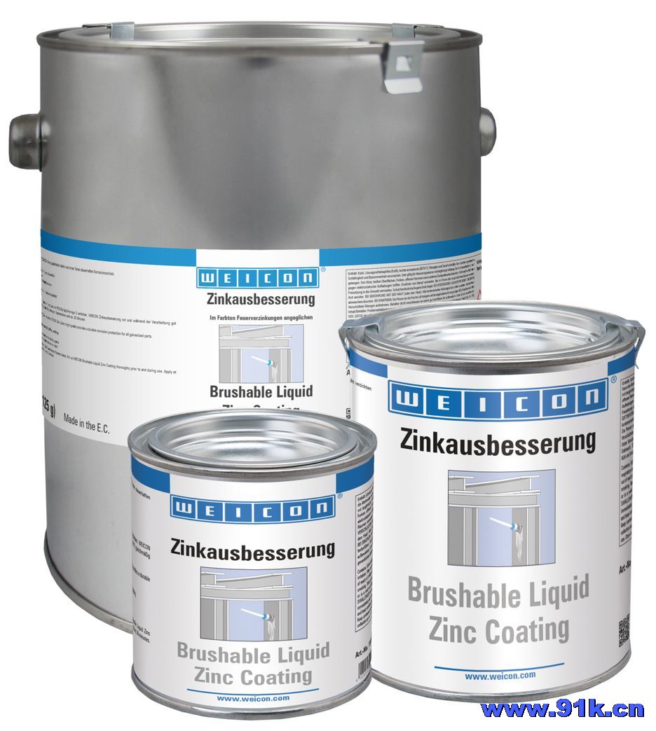 252102 WEICON BRUSHABLE ZINC COATING 750ML